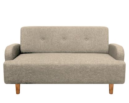 soova sofa 2 Seater Ashlee coklat susu